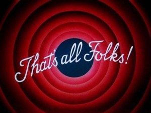 Unfortunately, we can't just write "the end"  when we get tired of writing a story and call it good. It takes a little more finesse.  Photo via Warner Bros. Pictures